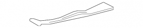 Rear left protection Hyundai Sonata 14 broken fasteners