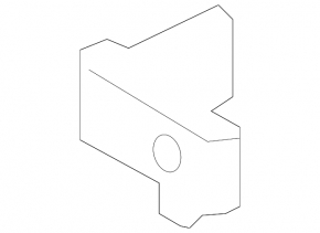 Upper front right door hinge for Audi Q3 83A 19-25 (2 parts)