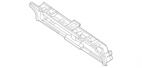 Mercedes GLE 450/580 20-26 lower radiator duct, off-road pack