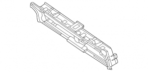 Mercedes GLE 450/580 20-26 lower radiator duct, off-road pack