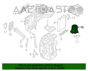 Heater wiring Mercedes CLA 14-19