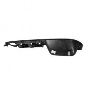 Front left window control trim for Ford Escape MK3 13-19, black with chrome