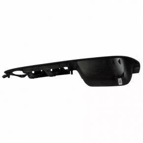 Front left window control trim for Ford Escape MK3 13-19, black with chrome
