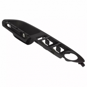 Front left window control trim for Ford Escape MK3 13-19, black with chrome