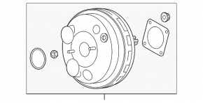 Lincoln MKC 15-19 FWD Vacuum Booster