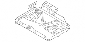 Nissan Kicks 18-24 battery tray
