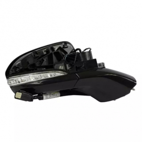 Right side mirror complete Ford Fusion mk5 13-20 12 pins, BSM, turn signal, heating, backlight, silver, scratches