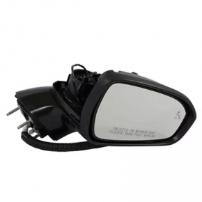 Right side mirror complete Ford Fusion mk5 13-20 12 pins, BSM, turn signal, heating, backlight, silver, scratches