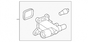 Land Rover Range Rover Evoque 12-18 2.0 cooling system flange