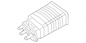 Carbon canister absorber Mazda 3 19- 2.5 lower