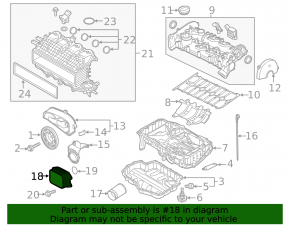 Oil cooler for internal combustion engines Audi A3 8V 16-18 e-tron