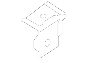 Upper rear right wing bracket VW Jetta 19-