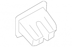 Audi E-Tron 19-23 trunk lock trim