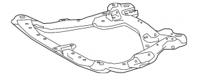 Front subframe Toyota Camry v55 15-17 usa, rusty