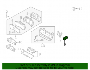 Hyundai Ioniq 17-19 start-stop button