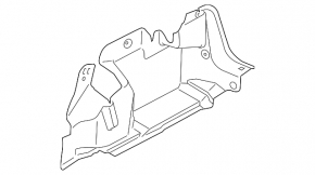 Arch trim right Ford Fiesta 11-19 4d black