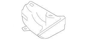 Front Bumper Deflector Right Ford C-max MK2 13-18 USA