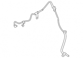 ABS sensor front left Ford Mustang mk6 15-