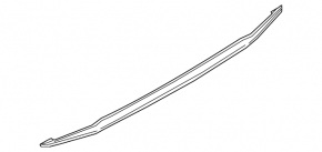 Trunk lid molding Mazda 6 18-21