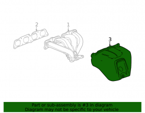 Chevrolet Impala 14-20 2.5 Manifold Guard