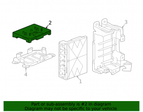 ECU block engine computer Chevrolet Bolt EV 22-23