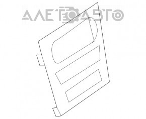 Mercedes W164 ML Front Panel Trim Wood