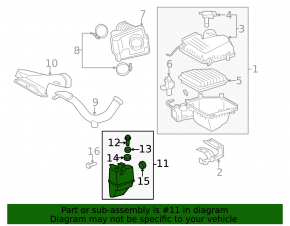 Toyota Avalon 05-12 Garbage Bin