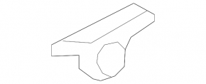 Front exhaust pipe bracket BMW F30 12-16 awd N20