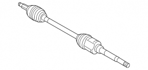 Front left half-shaft drive for Mitsubishi Outlander Sport ASX 13-23 2.0 automatic transmission