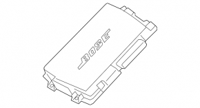Audi A6 C7 12-18 Bose audio amplifier