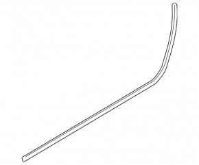 Front left door seal BMW 4 F32/33 15-20 convertible, Coupe