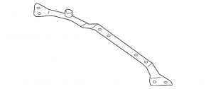 Engine Guard Bracket Rear BMW 3 F30 4d 12-18 RWD OEM