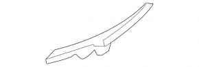 Right windshield wiper seal for Toyota Corolla 14-19