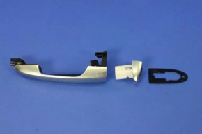 Door handle outer front right Fiat 500L 14-17 chrome