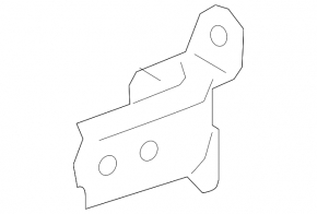 Upper front left door hinge Toyota Highlander 01-07