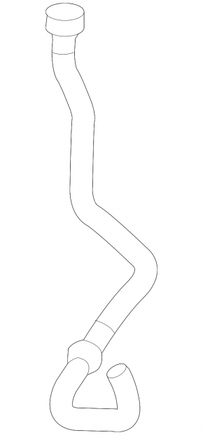 Cooling system hose Audi Q5 80A 18-24 3.0T