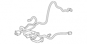 13-15 Acura ILX Driver's Seat Wiring