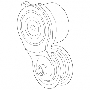 Tensioner Pulley Drive Belt Ford Escape MK4 20-22 1.5T