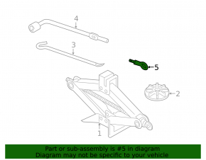 Mazda 6 towing hook 13-21 short