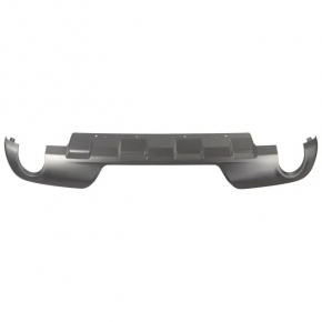 Rear bumper trim lower Ford Explorer 20-24 gray for 2 pipes, Limited