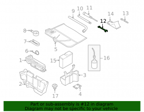 Audi Q7 16-25 mm 10/13 mm spanner