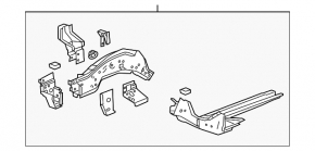 Quarter front left Chevrolet Malibu 13-15