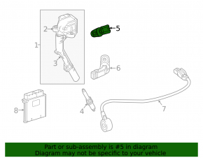 Camshaft Position Sensor Mercedes GLA 14-20 2.0