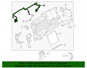 Nissan Ariya 23-25 heater wiring