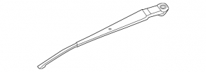 Left wiper arm Nissan Versa Note 13-17