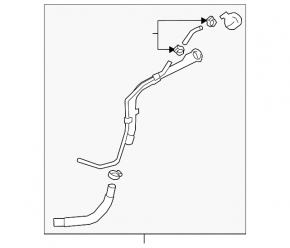 Kia Sportage 17-22 Fuel Filler Neck