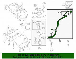 Kia Sportage 17-22 Fuel Filler Neck