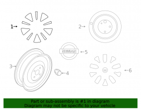 Wheel disk R18 x 7J ET35 5*114.3 Nissan Rogue 14-16