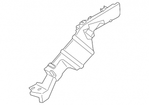 Left wing bracket BMW i3 14-20