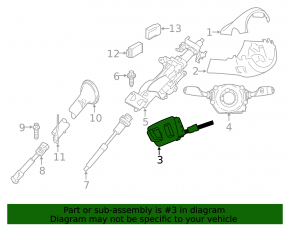 BMW X5 F15 14-18 electric steering wheel control with heated steering wheel button, broken mount